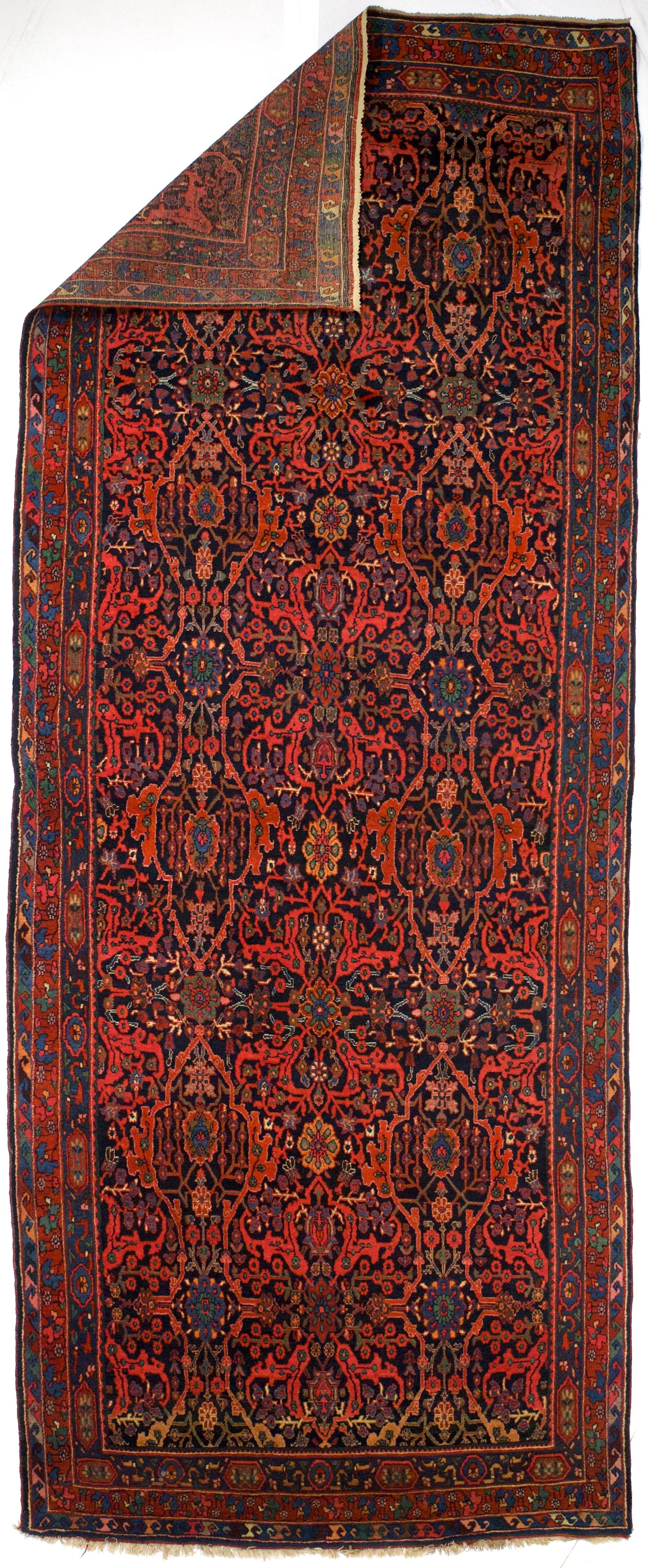 Alfombra Persa Antigua Bidjar 5'4