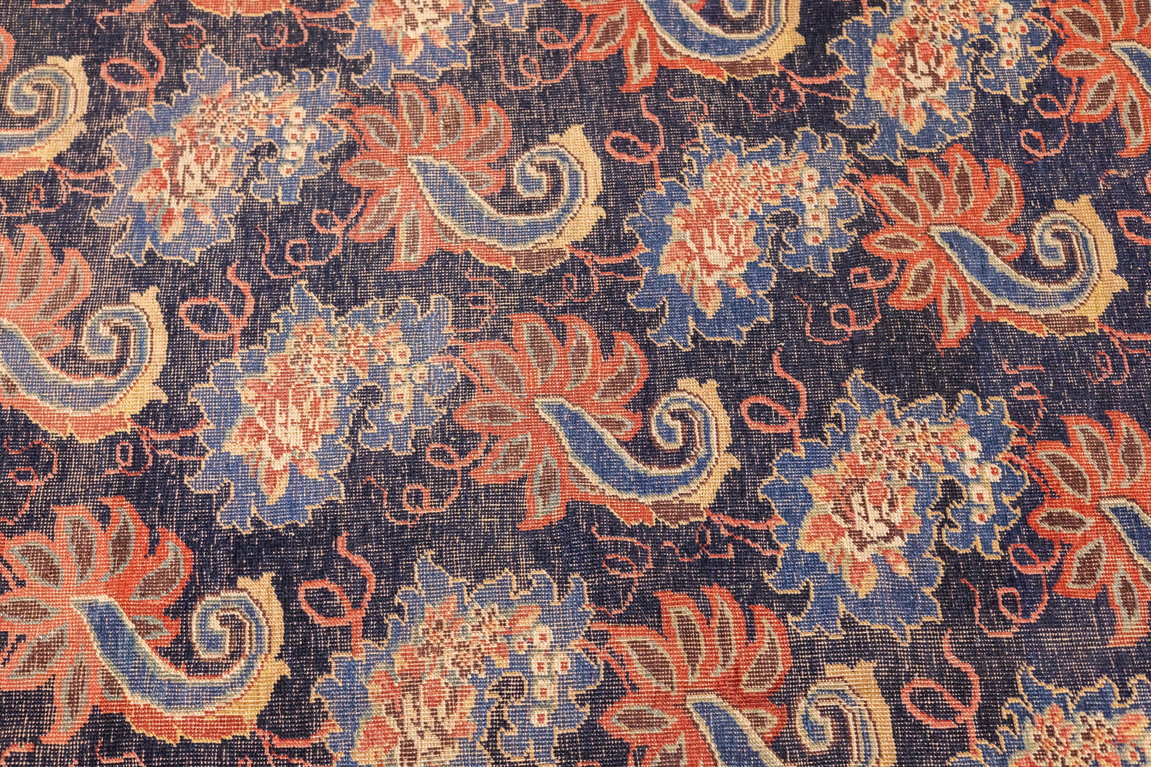 Antiker persischer Bidjar-Teppich 7'1'' x 13'7'' im Zustand „Gut“ im Angebot in New York, NY