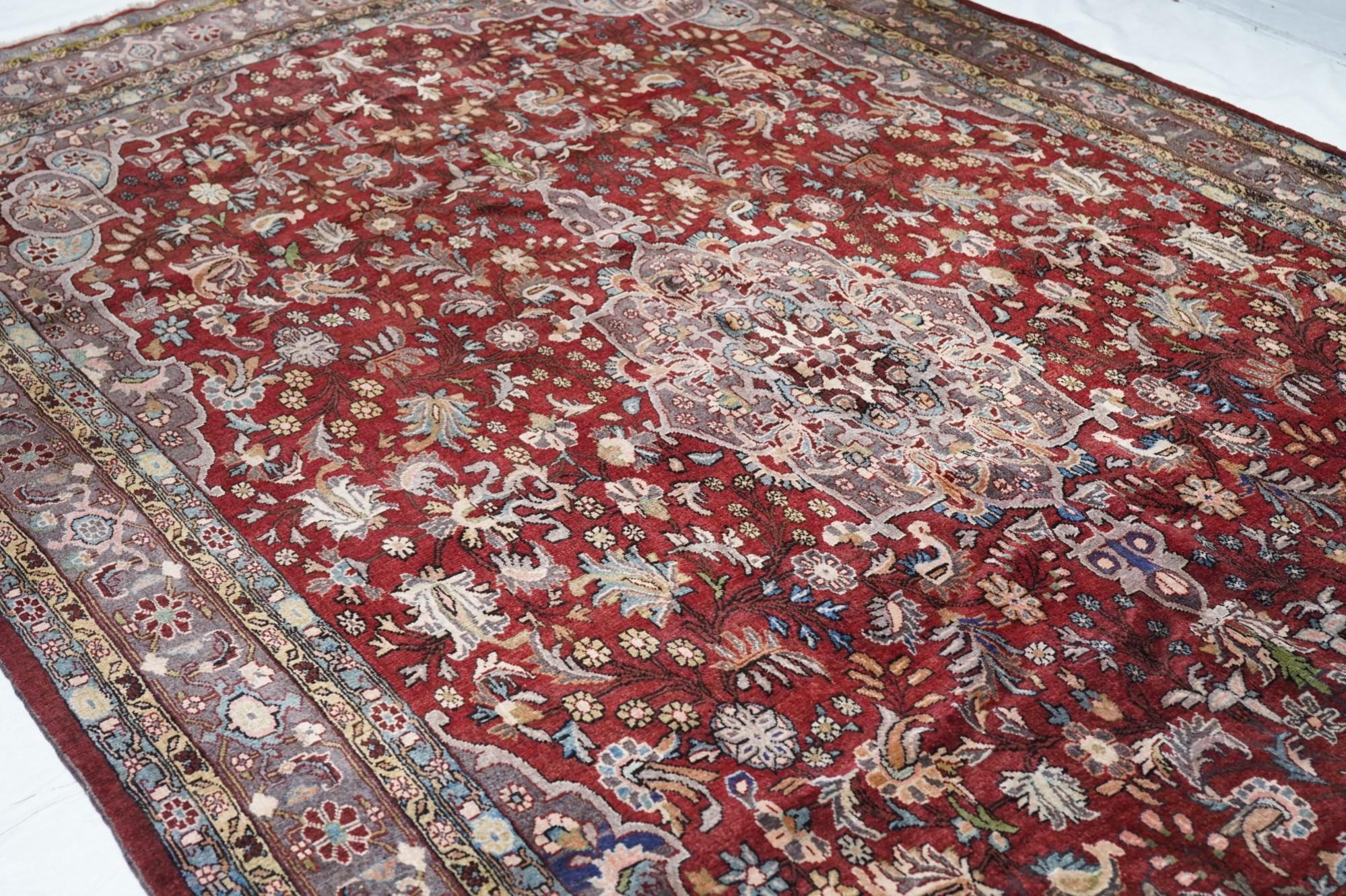 Antique Persian Bidjar Rug For Sale 3