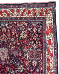 Antique Persian Bidjar Rug, Early 20th Century