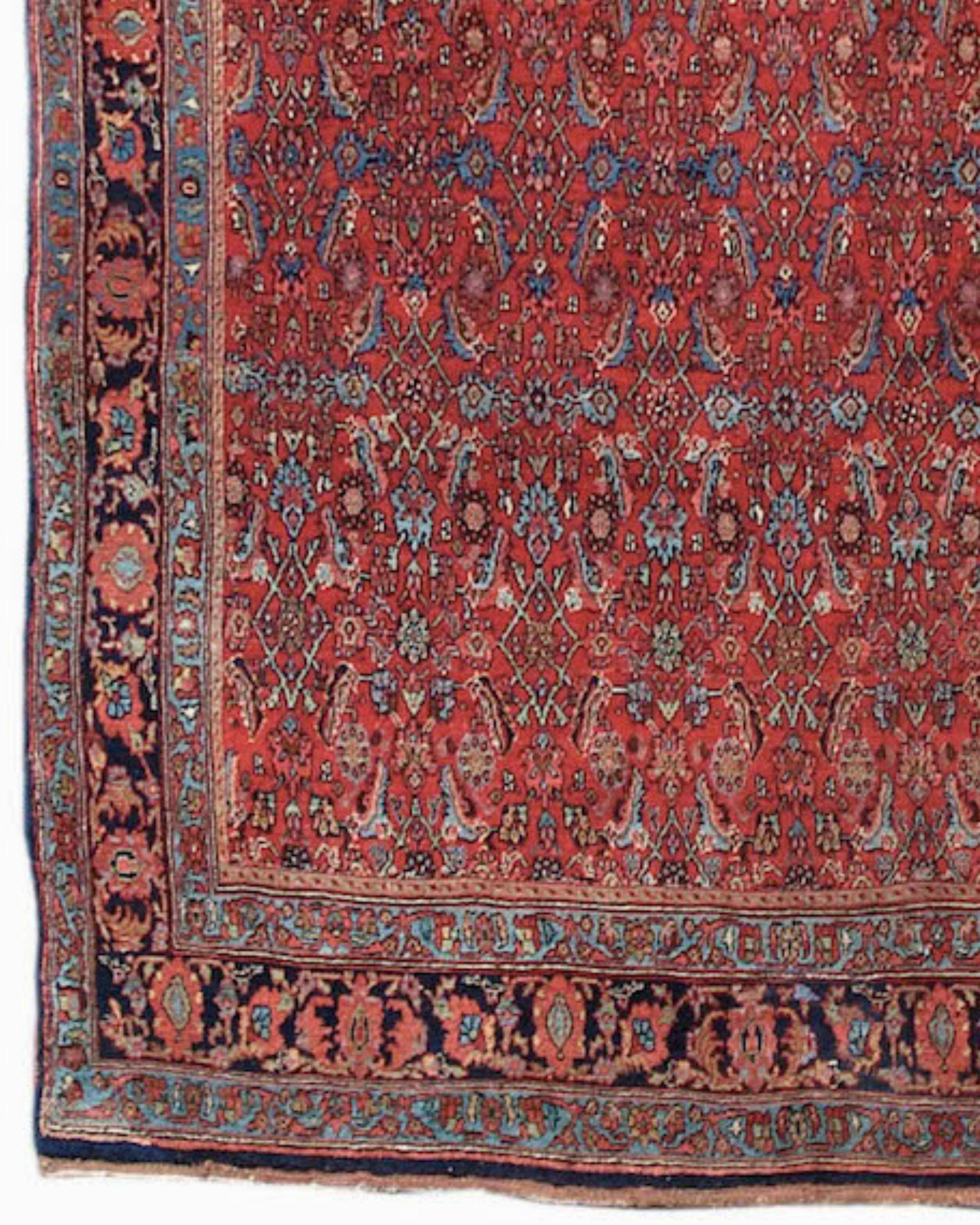Antique Persian Bidjar Rug, Early 20th Century In Excellent Condition For Sale In San Francisco, CA