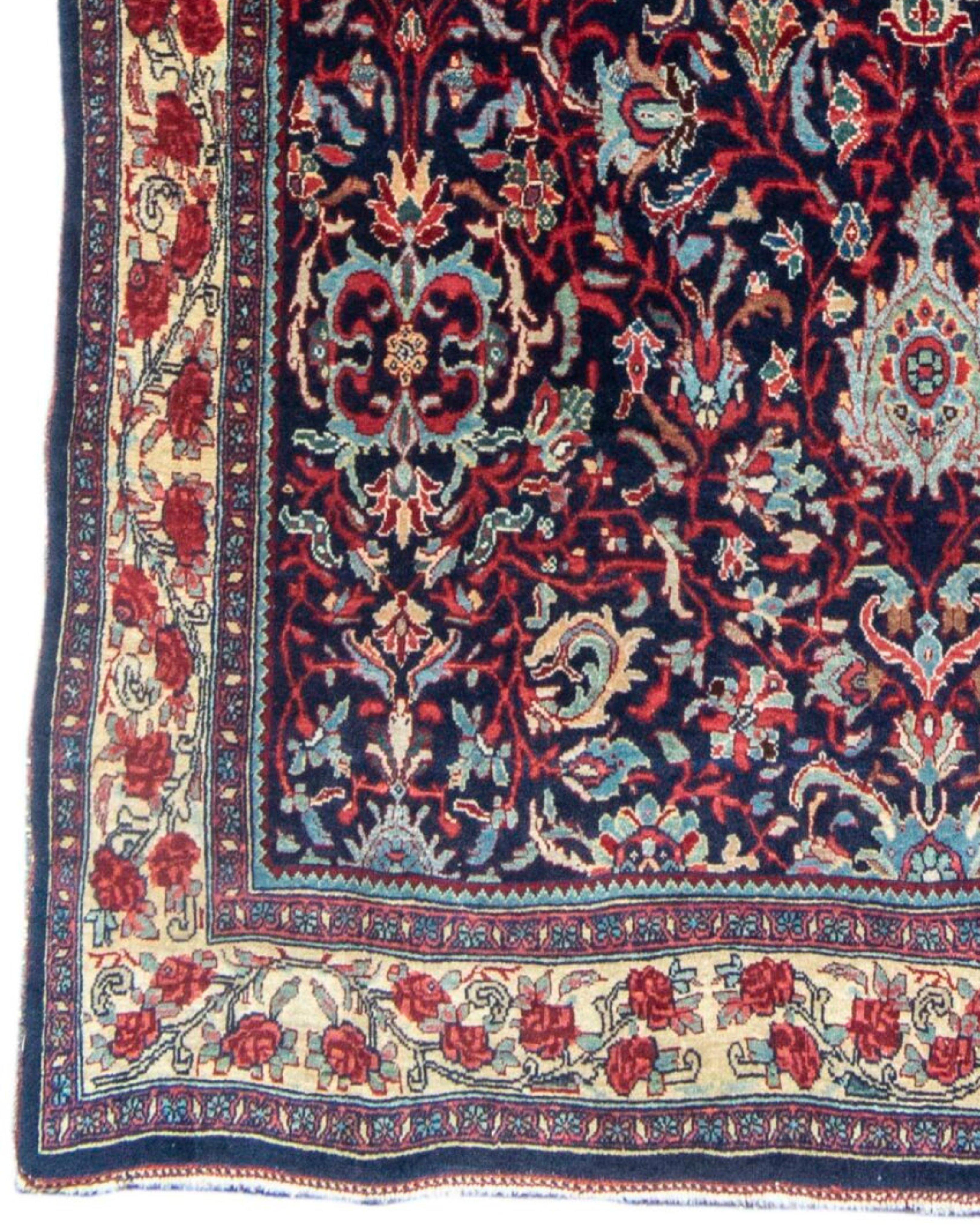 Antiker persischer Bidjar-Teppich, frühes 20. Jahrhundert (Handgeknüpft) im Angebot