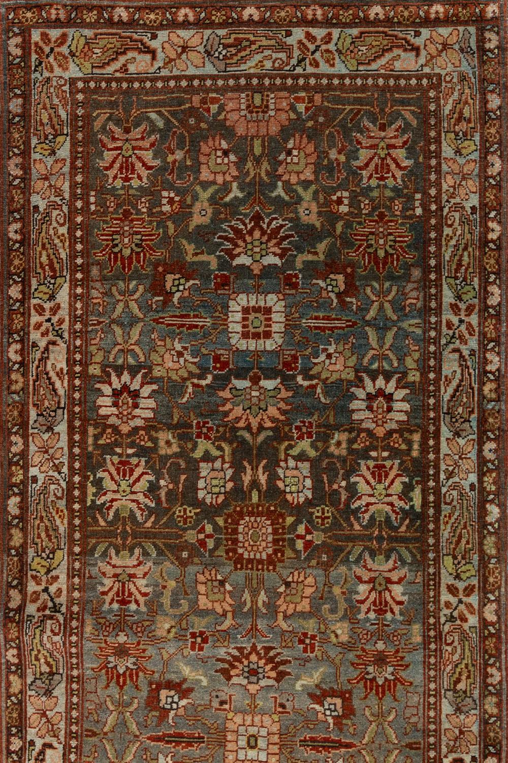Antique Persian Bidjar Rug For Sale 4