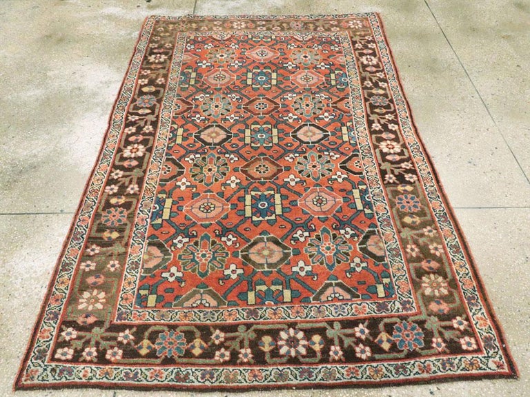 Antique Persian Bidjar Rug For Sale at 1stDibs