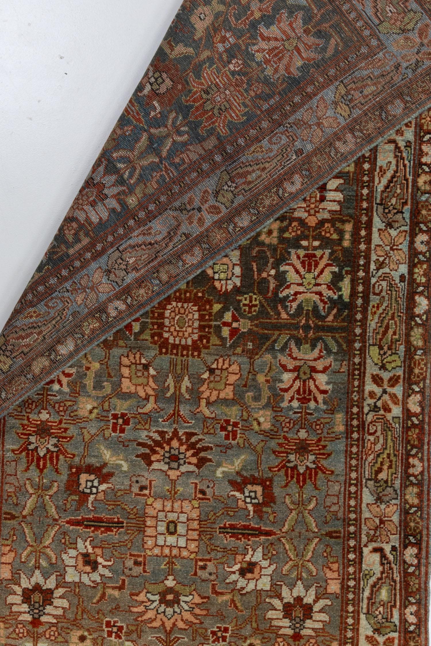 20th Century Antique Persian Bidjar Rug For Sale