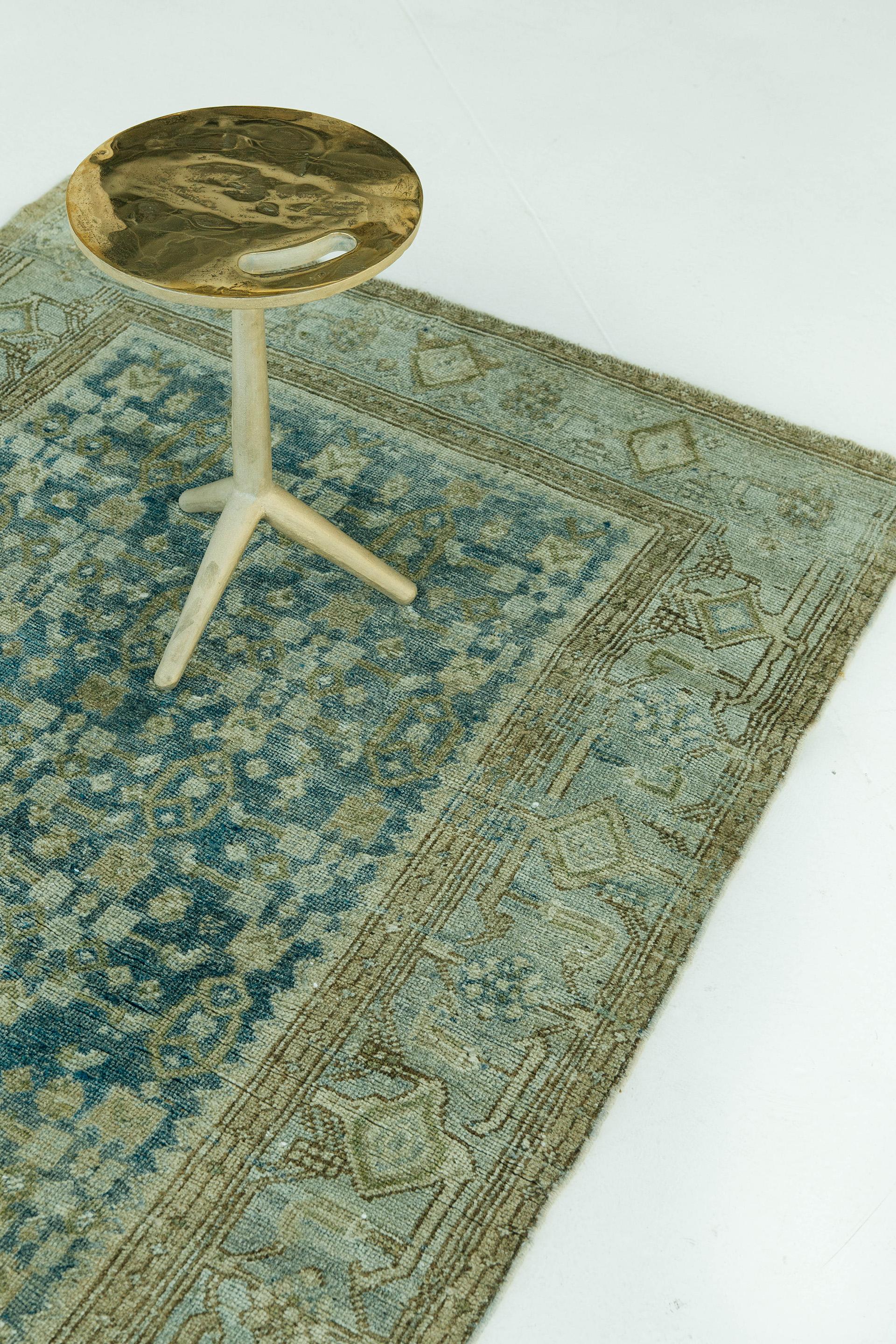 Antiker persischer Bidjar-Teppich (Wolle) im Angebot