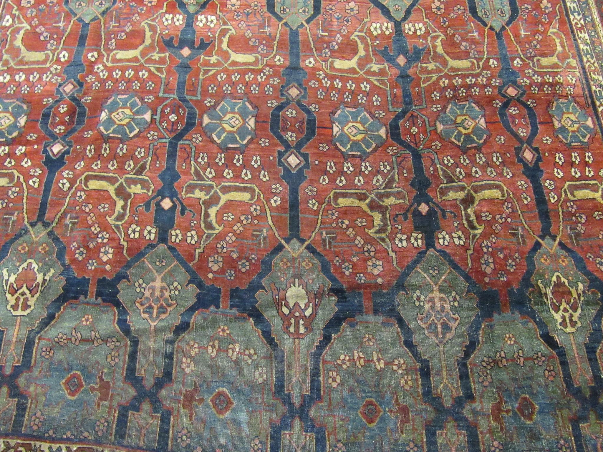 Other Antique Persian Bidjar Rug For Sale
