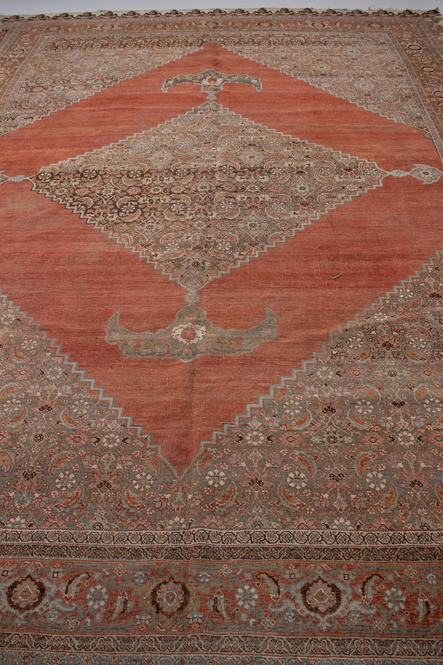 Antique Persian Bidjar Rug 1