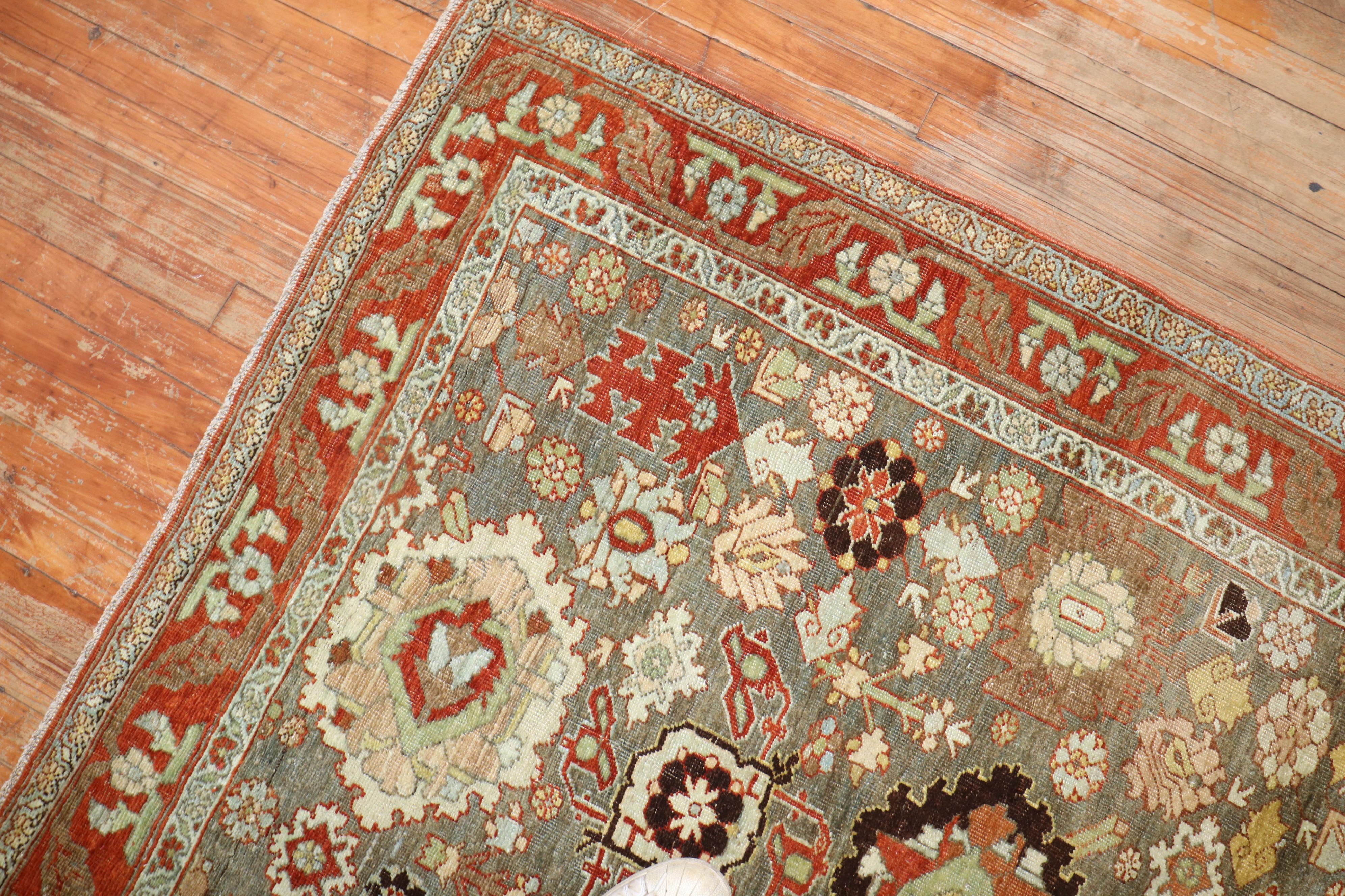 Antiker persischer Bidjar-Teppich (Frühes 20. Jahrhundert) im Angebot