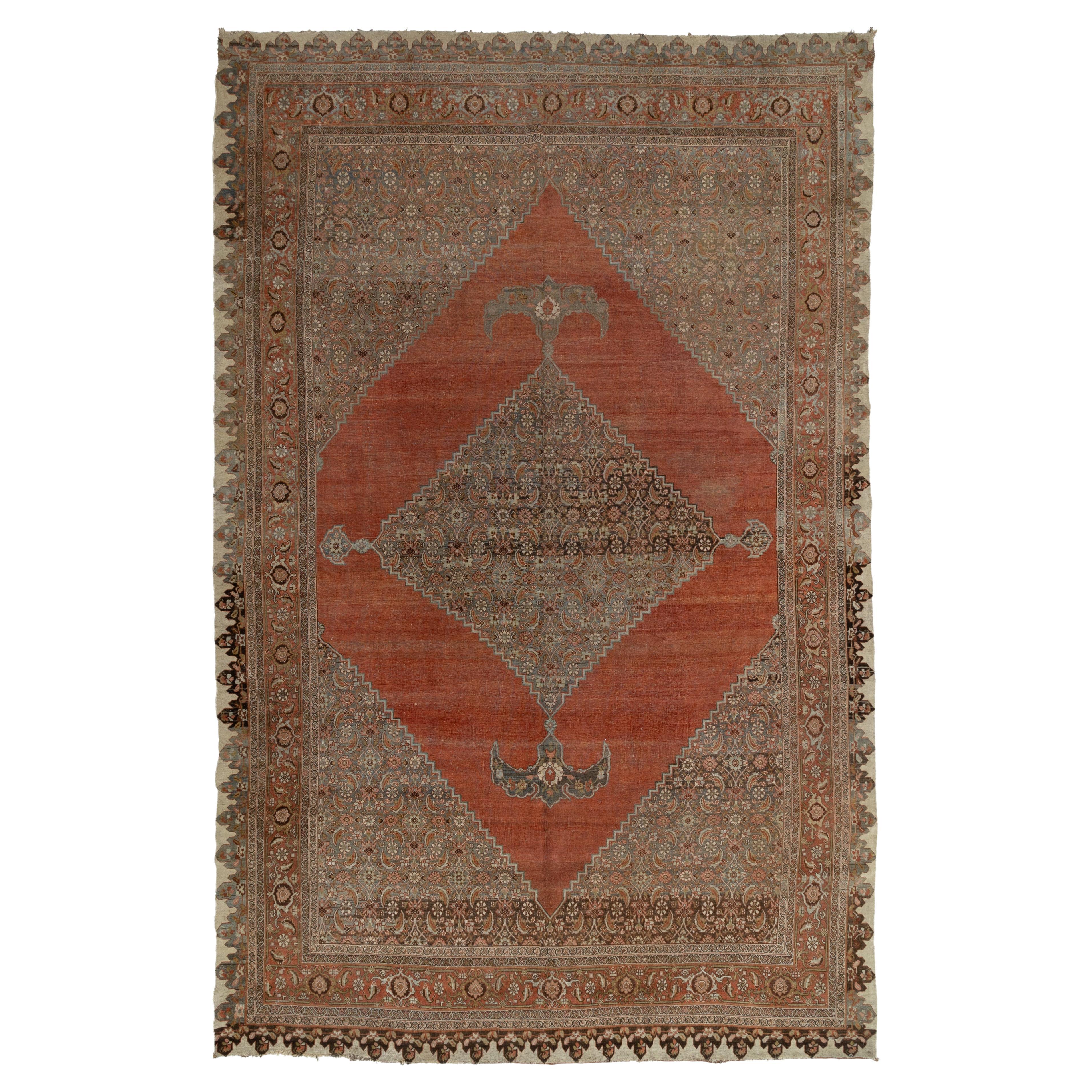 Antique Persian Bidjar Rug