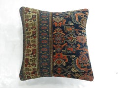 Zabihi Collection Antique Persian Bidjar Rug Pillow