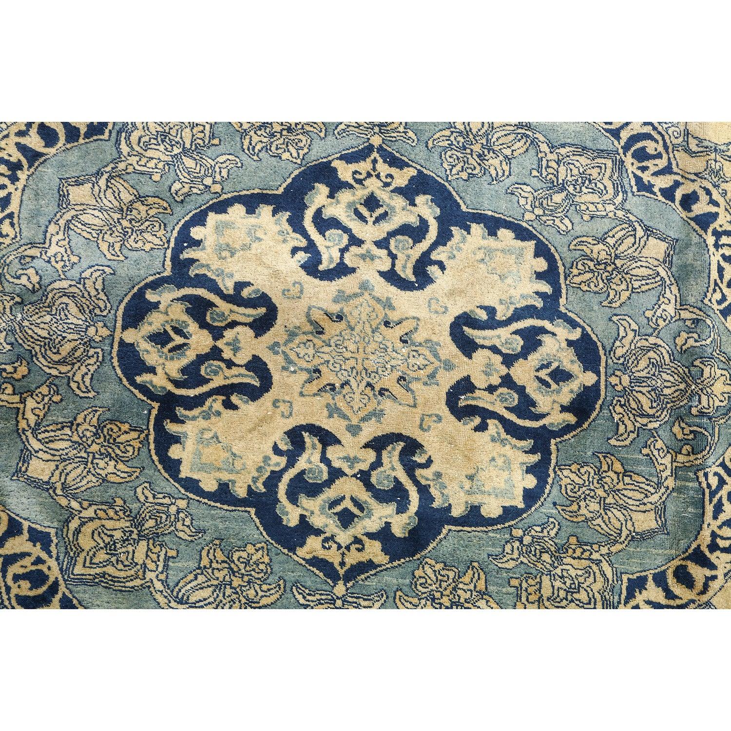 Noué à la main Tapis persan ancien Bidjar - Taille : 12'6 X 10'2 en vente