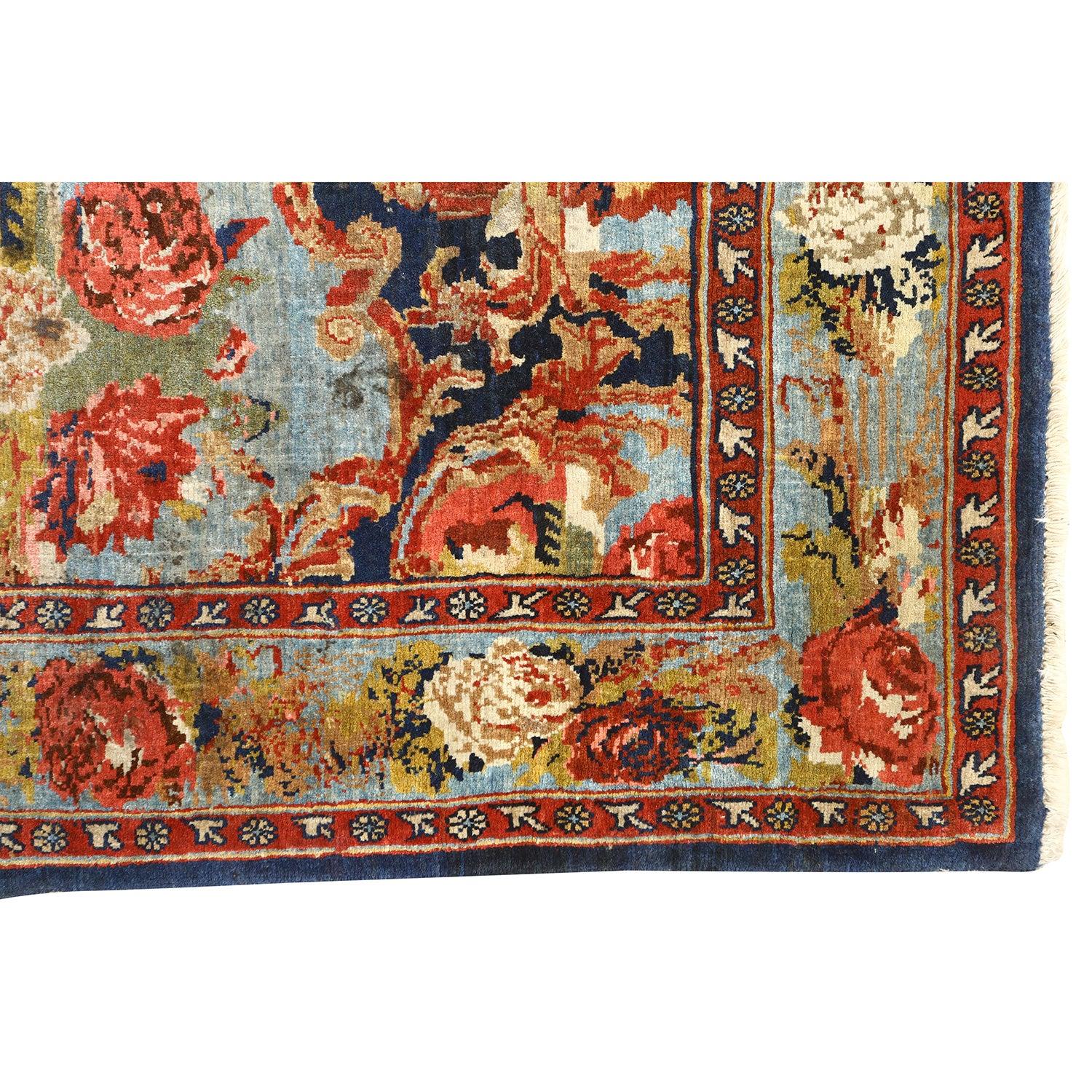 Noué à la main Tapis persan ancien Bidjar - Taille : 7'0x4'9 en vente