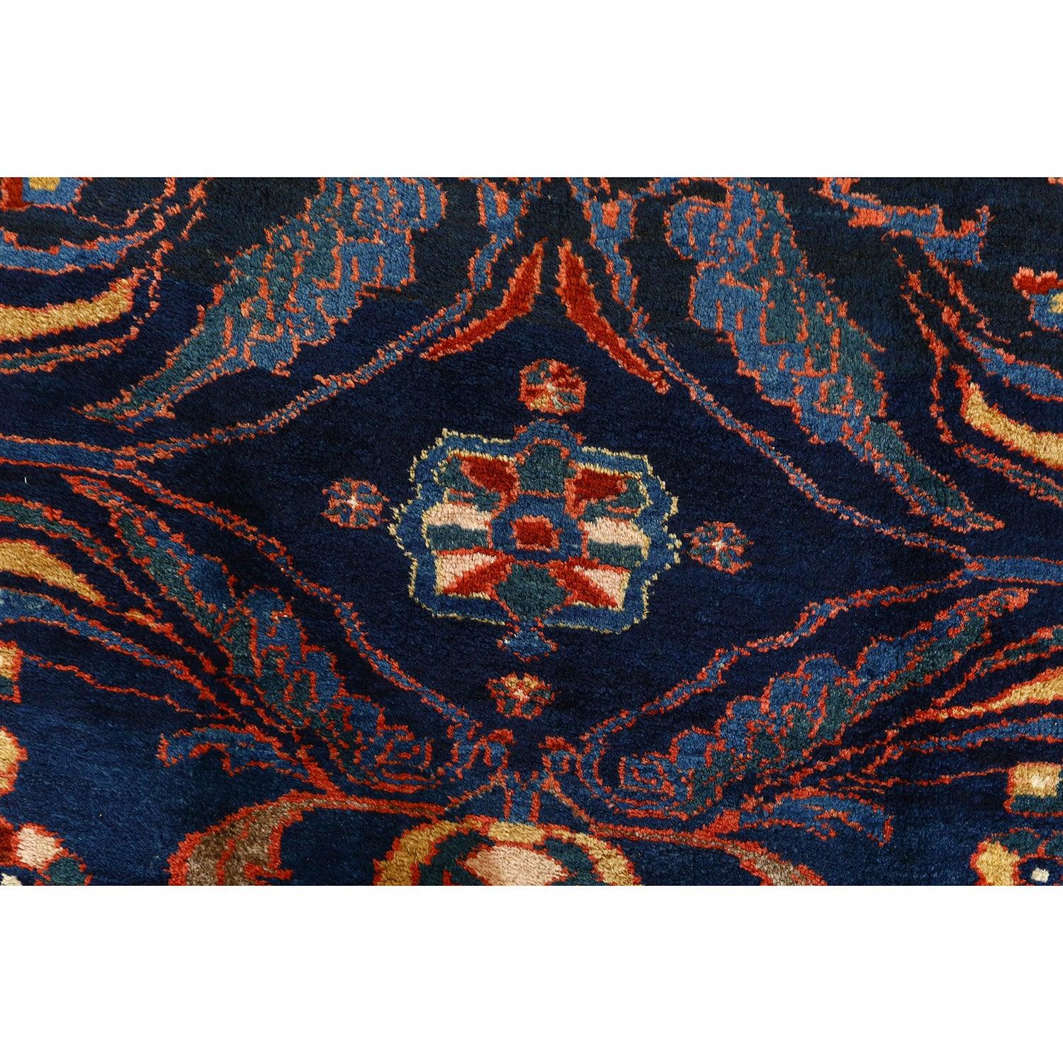 Noué à la main Tapis persan ancien Bidjar - Taille : 7'4x4'6 en vente