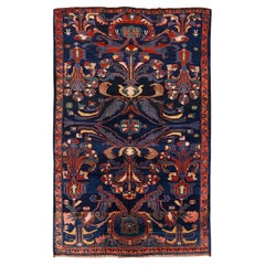 Tapis persan ancien Bidjar - Taille : 7'4x4'6