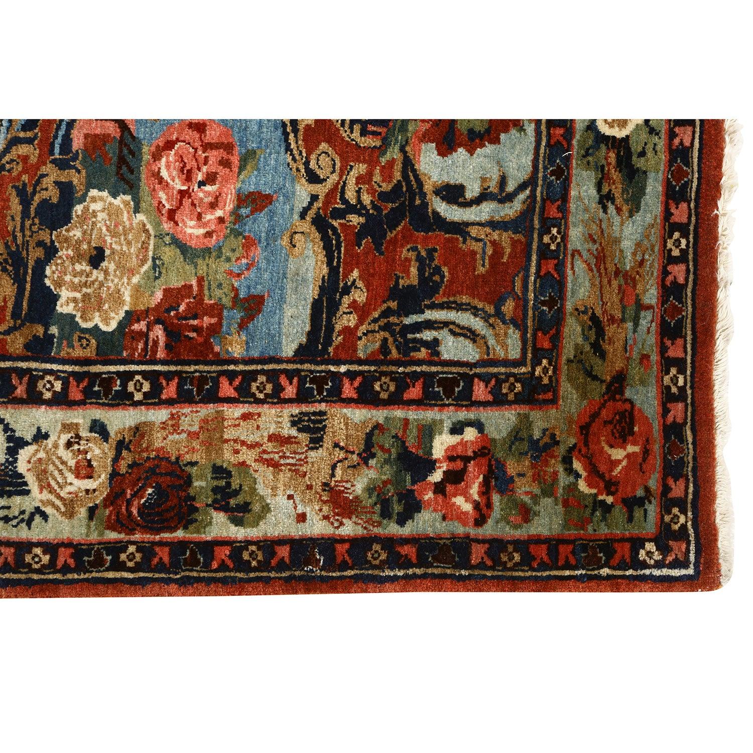 Noué à la main Tapis persan ancien Bidjar - Taille : 7'4x5'0 en vente