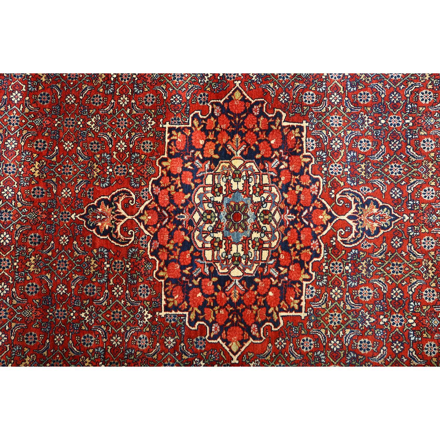 Noué à la main Tapis persan ancien Bidjar - Taille : 8'10 X 12'4 en vente