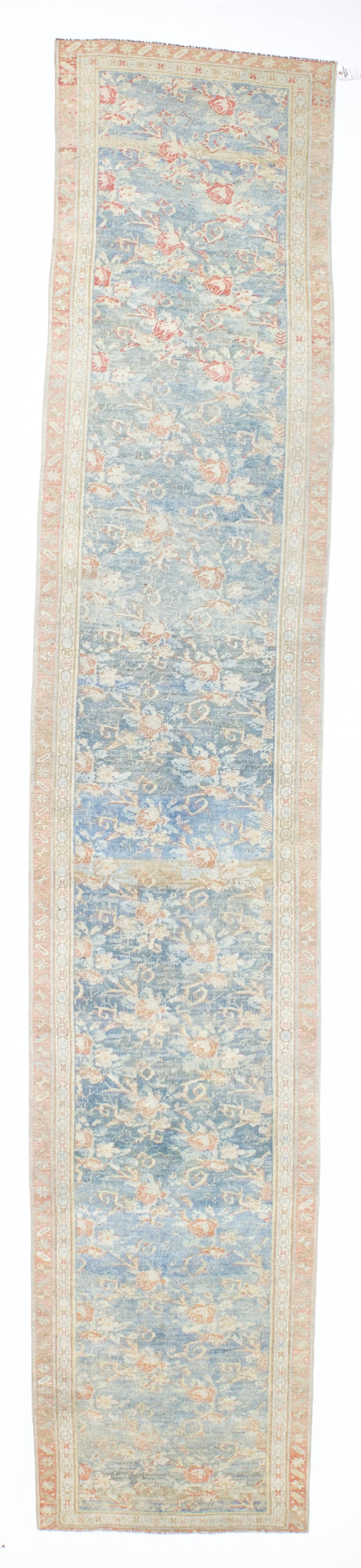 Antiker persischer Bidjar-Läufer 2'10