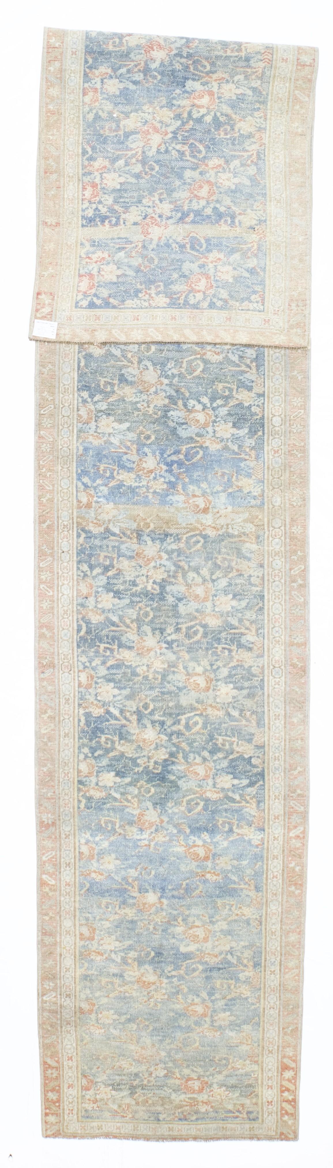 Antiker persischer Bidjar-Läufer 2'10