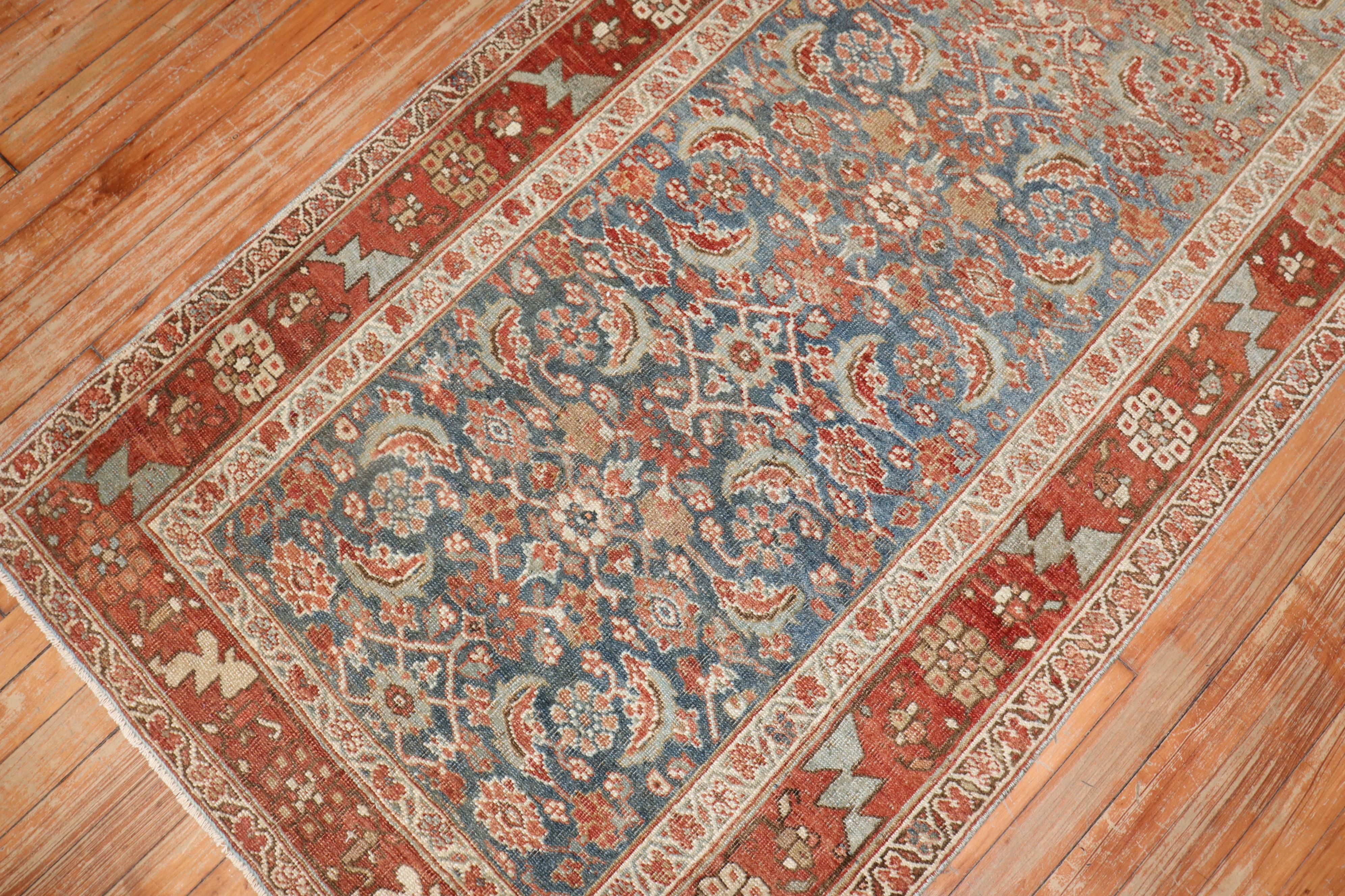 Malayer Antique perse Bidjar Runner en vente