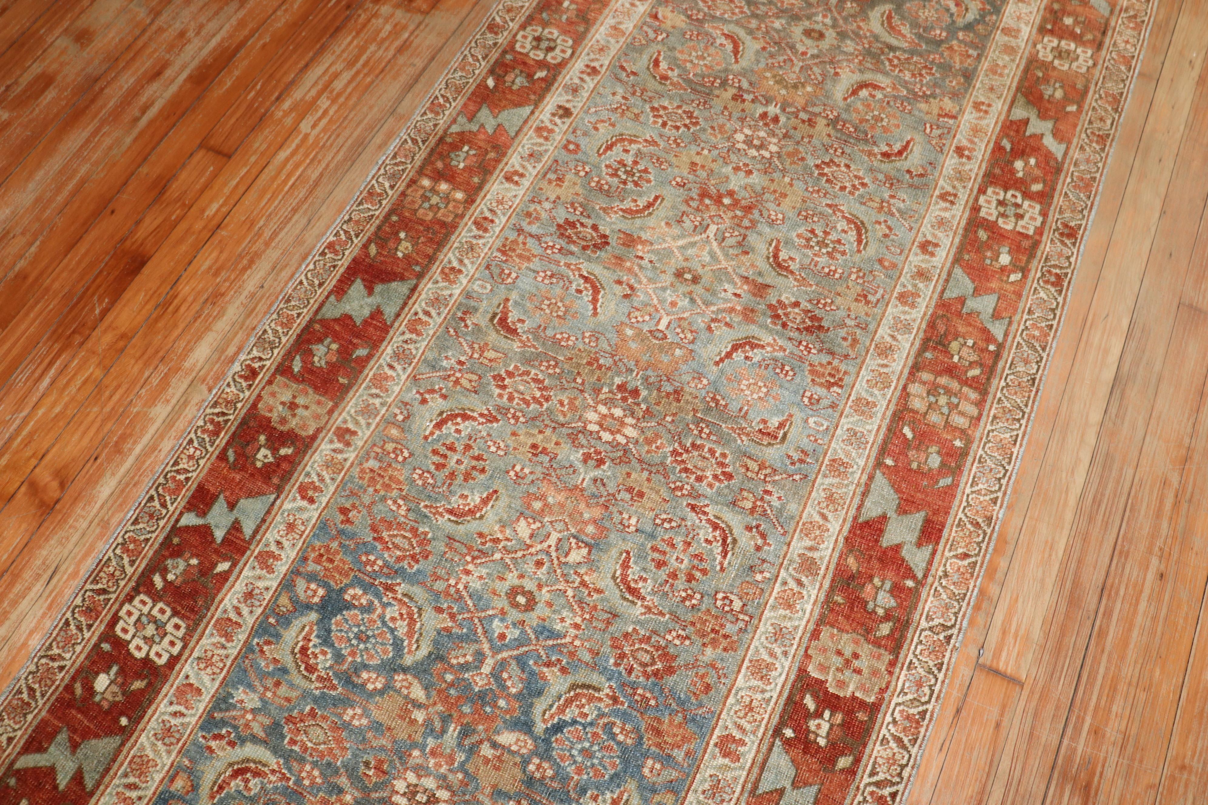 Antique perse Bidjar Runner Bon état - En vente à New York, NY