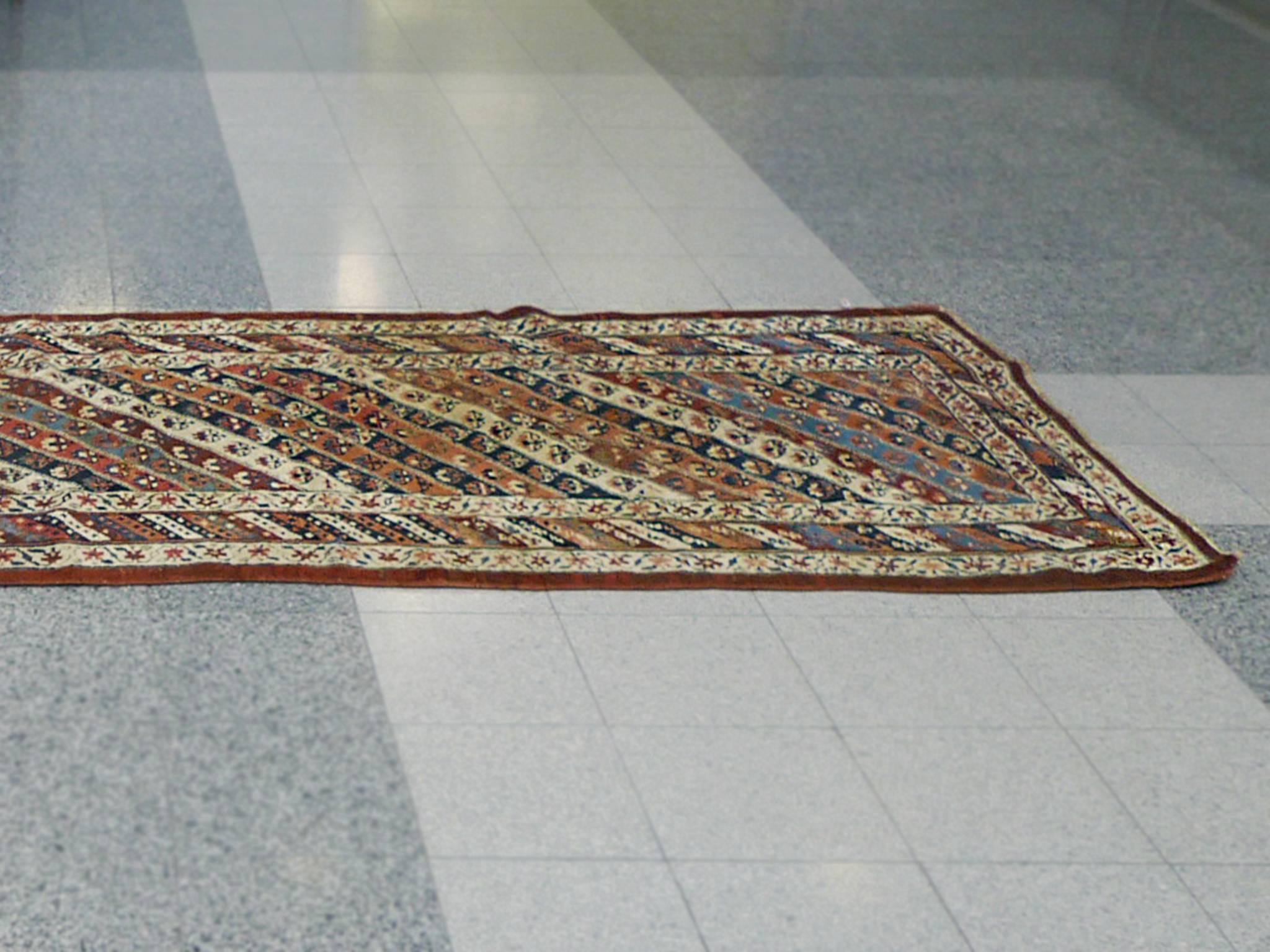 Antique Persian Bidjar Runner Rug In Good Condition In New York, NY