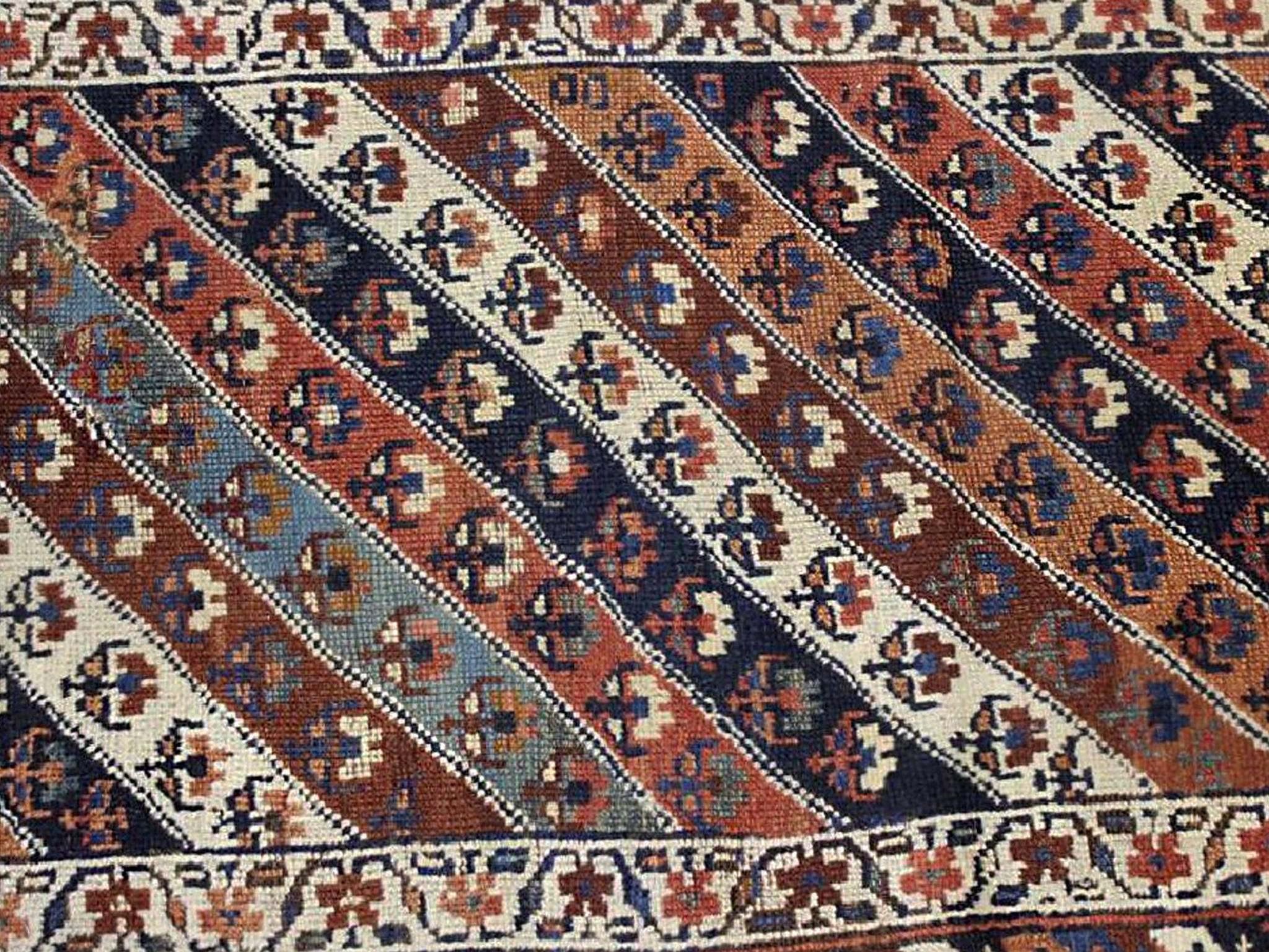 20th Century Antique Persian Bidjar Runner Rug