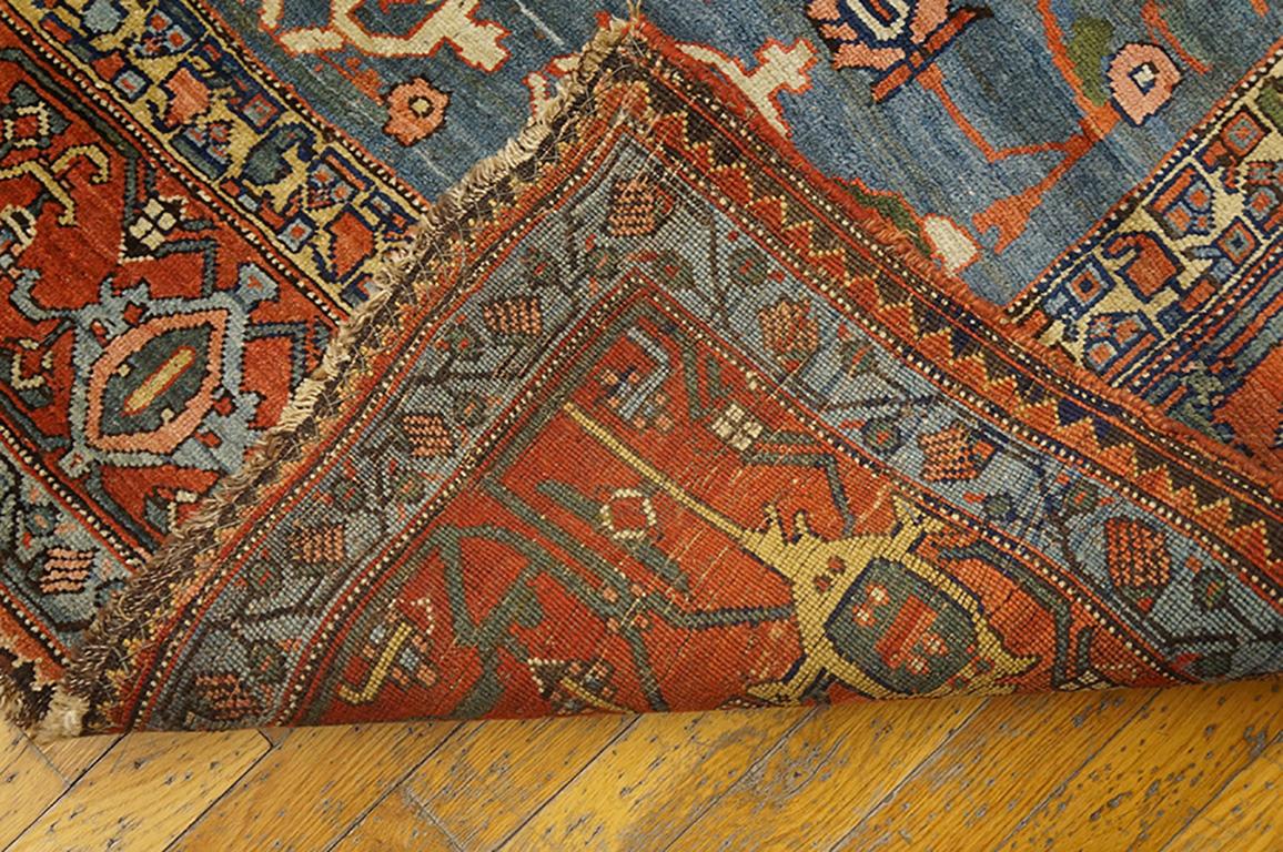 Late 19th Century 19th Century Persian Bijar Carpet  ( 15' x 25'9