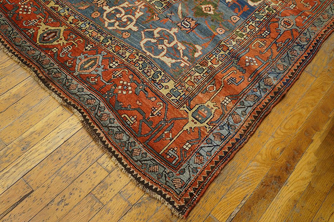 Wool 19th Century Persian Bijar Carpet  ( 15' x 25'9