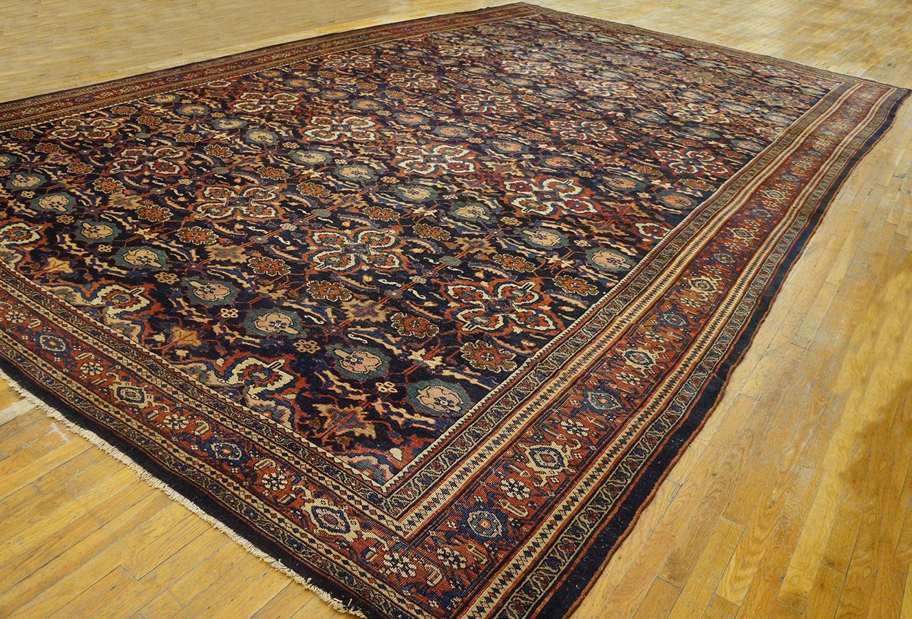 Antique Persian Bijar Rug 6