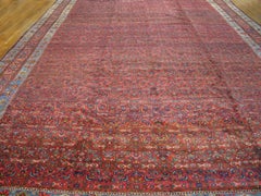 Antique Persian Bijar Rug 13' 4" x 19' 11"