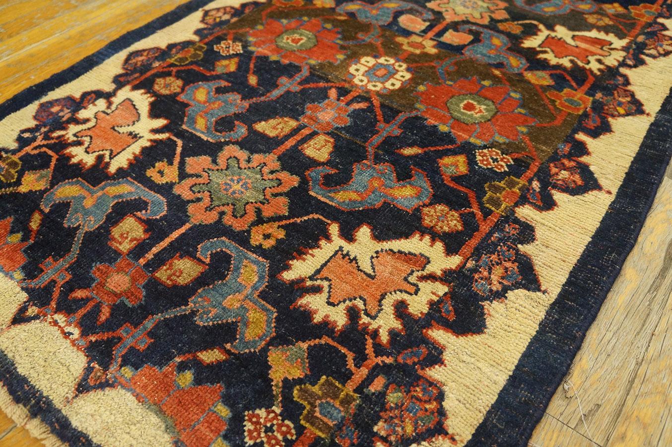 19th Century W. Persian Bijar Carpet ( 2'4'' x 9'9'' - 71 x 297 ) For Sale 7