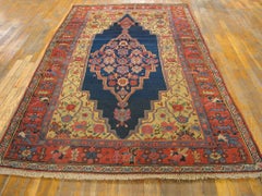 Antique Persian Bijar Rug 4' 9" x 8' 2"