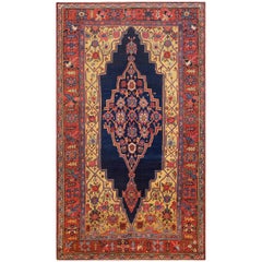 Antiker persischer Bijar-Teppich 4' 9 Zoll x 8' 2 Zoll 