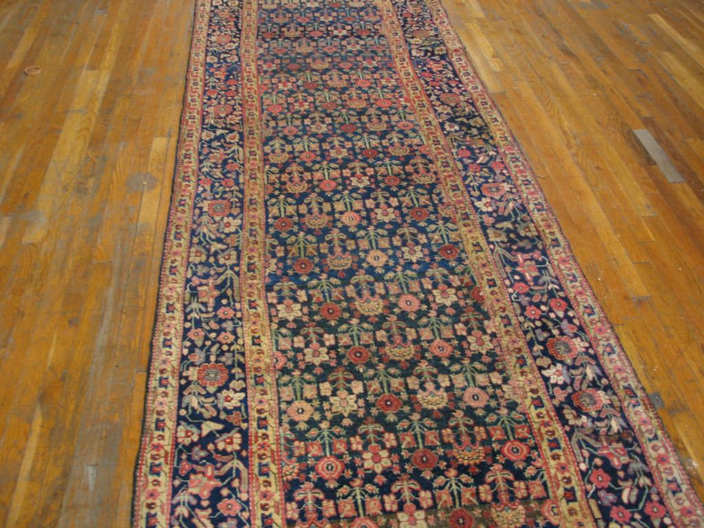 Antique Persian Bijar rug, size: 4'3