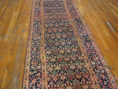 Early 19th Century W. Persian Bijar Runner Carpet