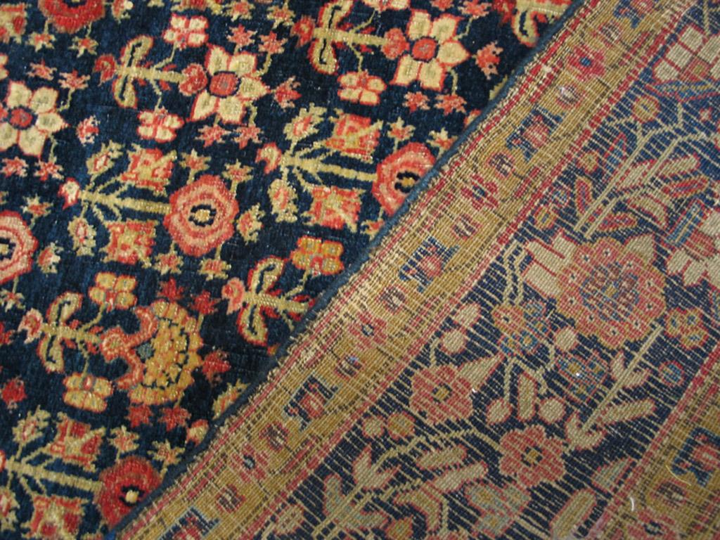 Early 19th Century Antique Persian Bijar Rug For Sale