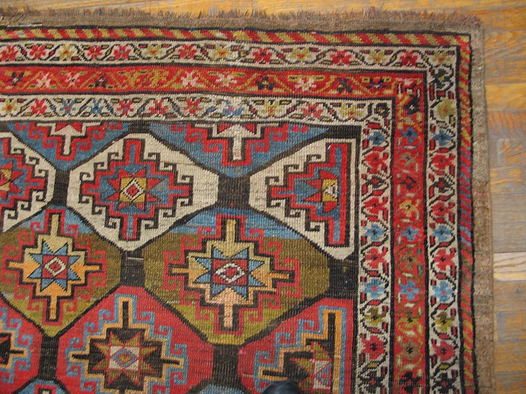 Noué à la main Tapis persan ancien Bijar en vente