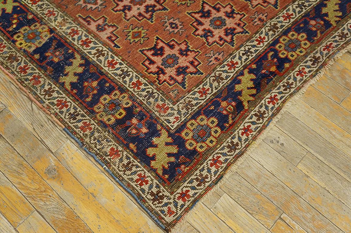 19th Century W. Persian Carpet Bijar Carpet ( 4'6