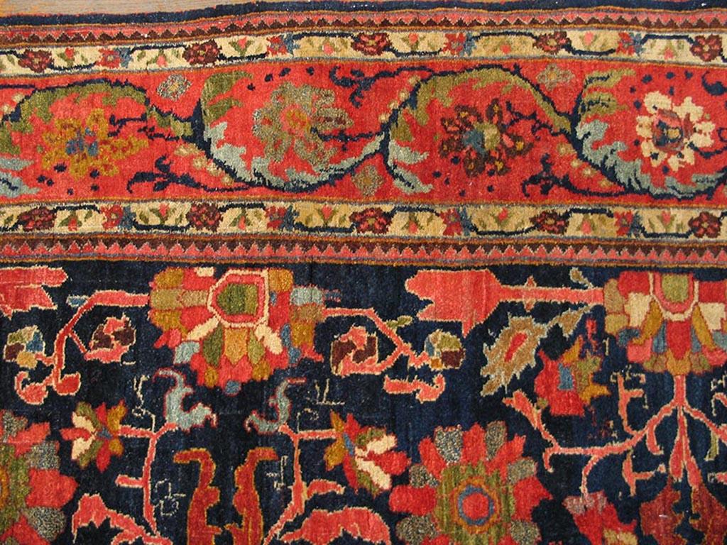 Early 20th Century W. Persian Bijar Carpet ( 4'6