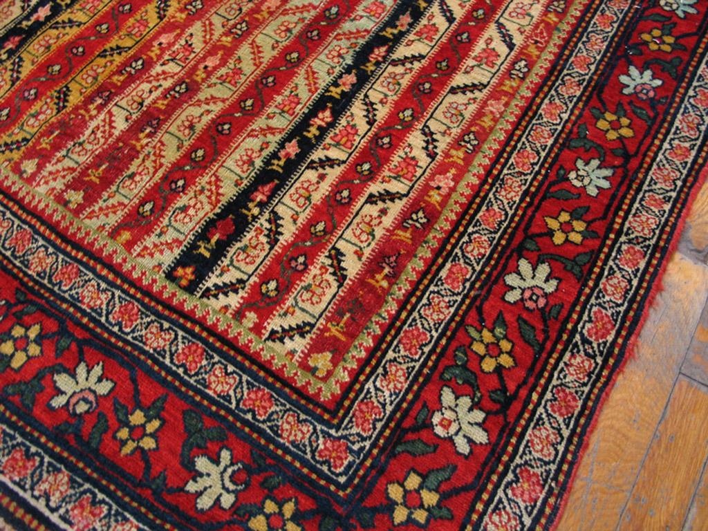 19th Century W. Persian Bijar Carpet ( 5'10