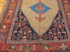 Antique Persian Bijar Rug