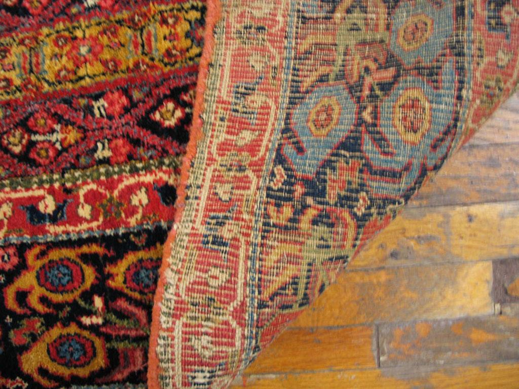Antique Persian Bijar Rug 5' 6