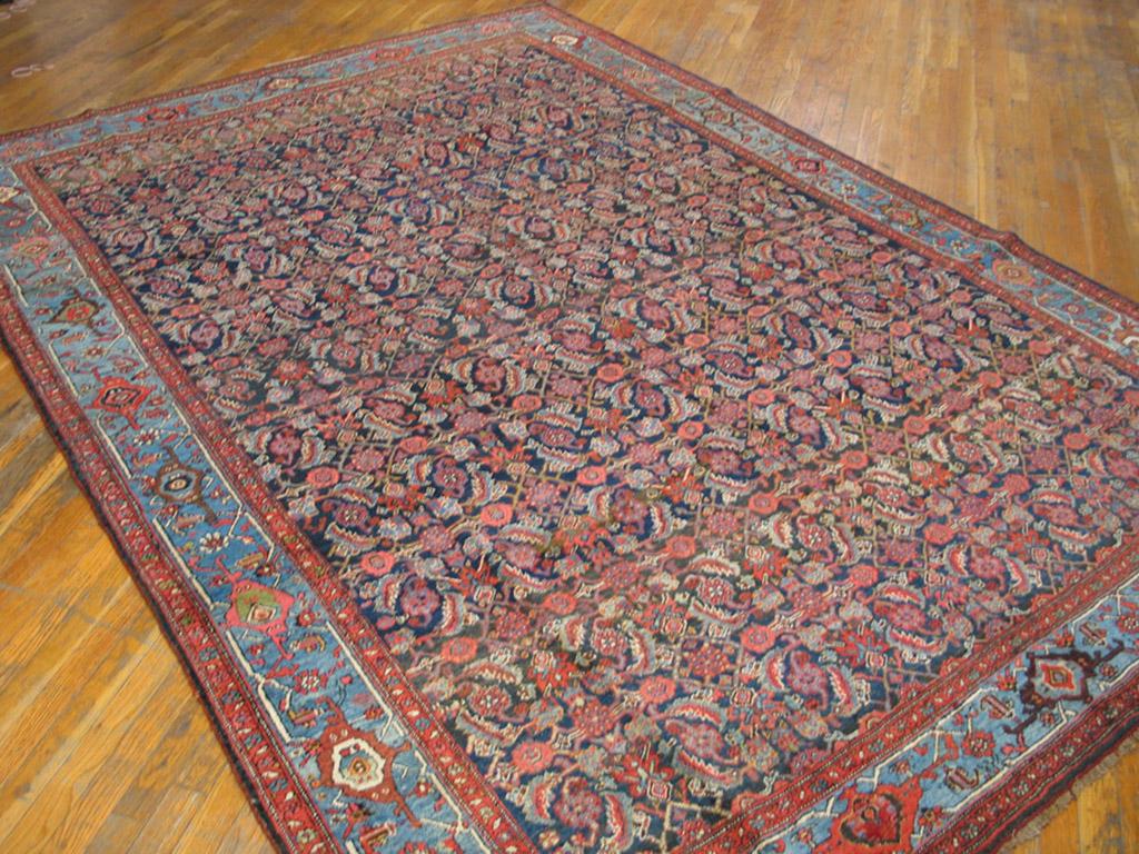 Antiker persischer Bidjar-Teppich im Zustand „Gut“ im Angebot in New York, NY