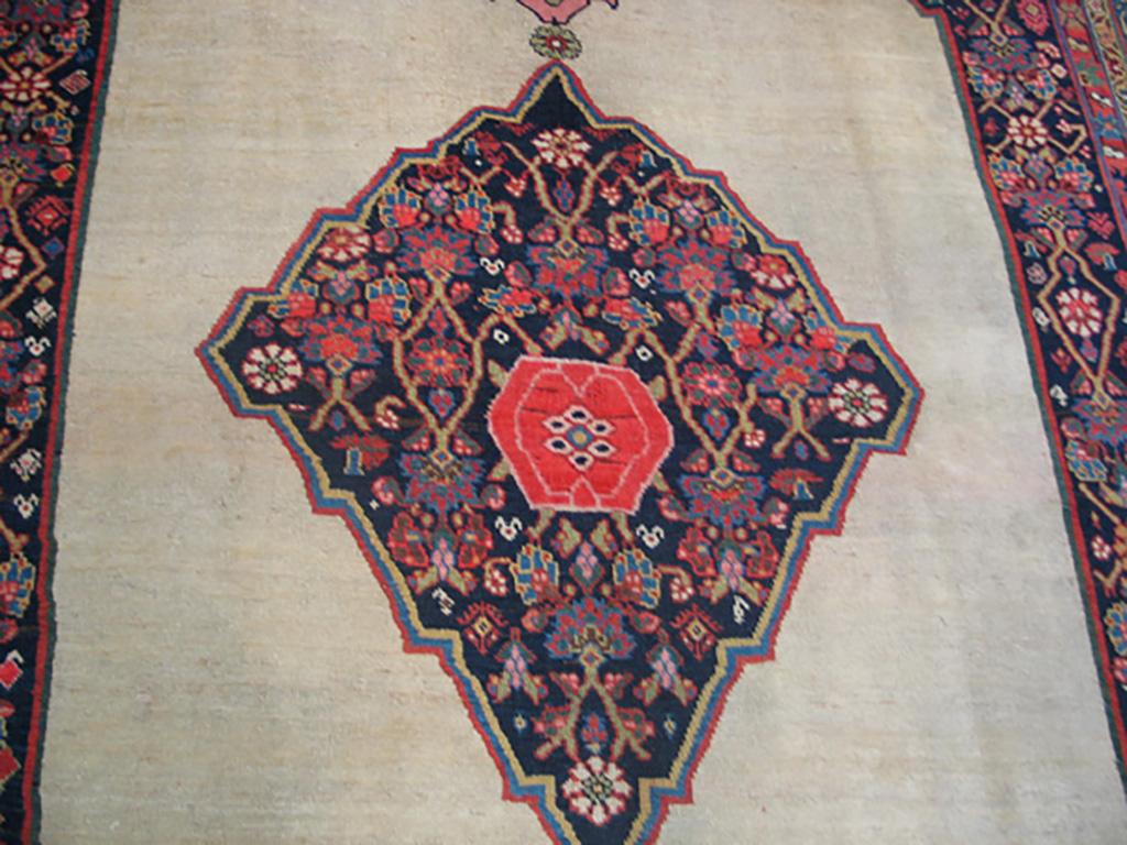 Antique Persian Bijar Rug 8'0