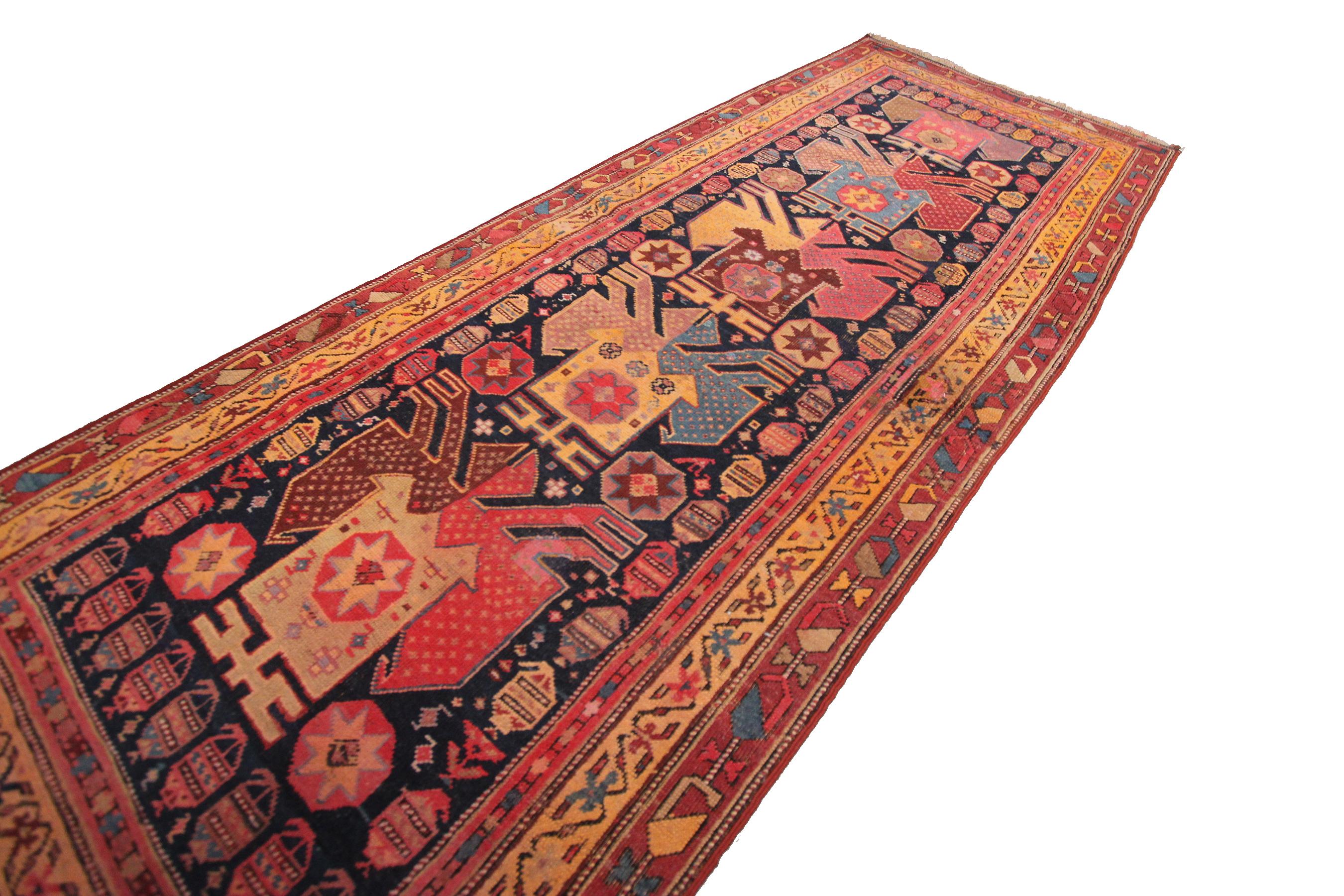 Antique Rare Bijar rug iron quality area rug handmade

4'1