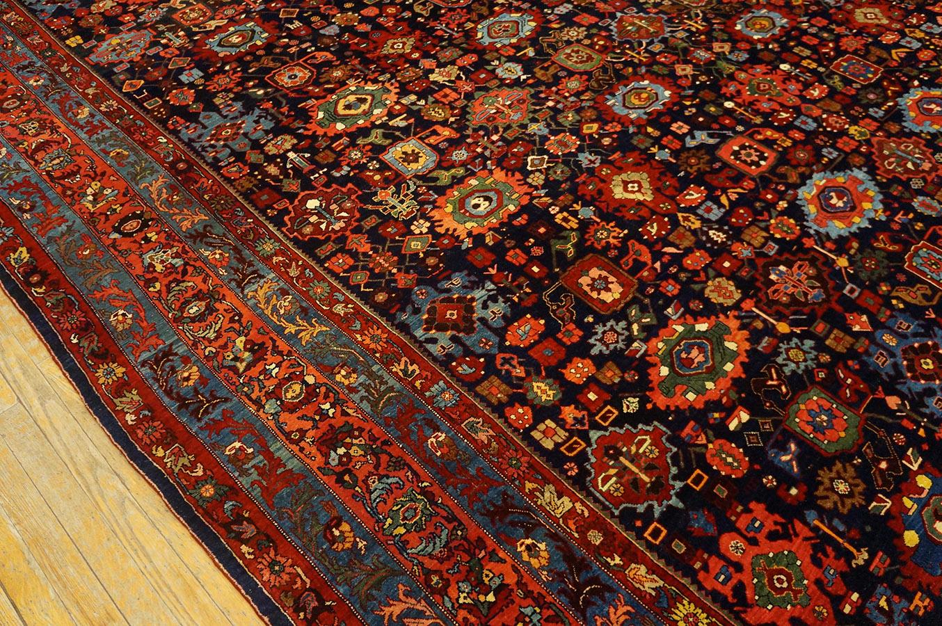 Antique Persian Bijar Rug For Sale 1