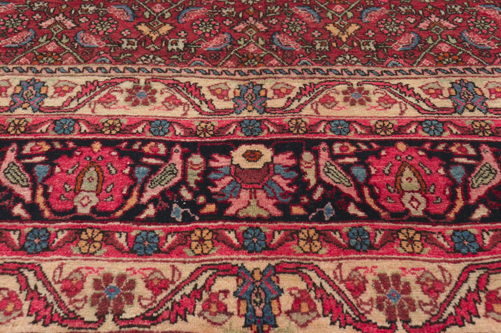Antiker persischer Bidjar-Teppich (20. Jahrhundert) im Angebot