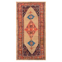 Antique Persian Bijar Rug