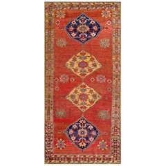Late 19th Century Persian Bijar Carpet ( 4' 6" x 10' - 137 x 305 cm )